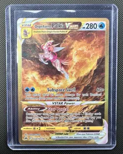Pokemon Company Origin Forme Palkia VSTAR Secret Rare GG67/GG70 Holo EN - Image 1