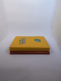 Vintage Pokemon 1999 Yellow Bulbasaur And Red Pikachu 4 Pocket Binder Rare 90s - Image 3