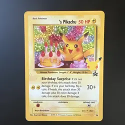 Pokemon Birthday Pikachu 24/53 Celebrations Classic Collection Holo NM - Image 1