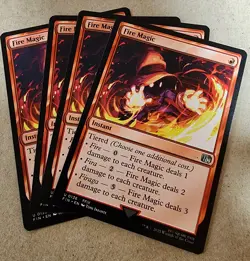 Fire Magic X4 - Final Fantasy Regular - Mtg - Image 1