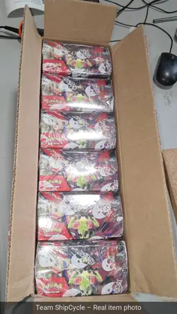 Factory Sealed PERFECT ORDER Sealed Booster Box CASE Pokemon ME03 6 B G1N - Image 5