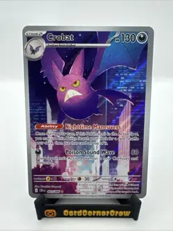 Pokemon TCG: Crobat (Illustration Rare) - 93/86 - ME: Chaos Rising - Image 1