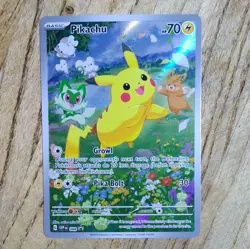 Pokemon Pikachu TCG #088 SVP Black Star Promo Holo Full Art - Image 2