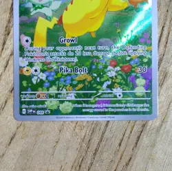 Pokemon Pikachu TCG #088 SVP Black Star Promo Holo Full Art - Image 3