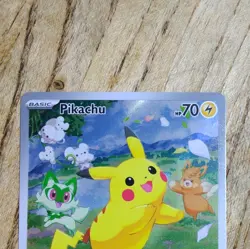 Pokemon Pikachu TCG #088 SVP Black Star Promo Holo Full Art - Image 4