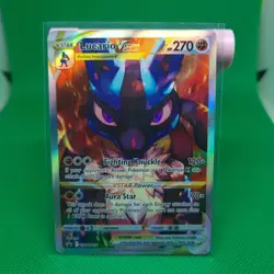 LUCARIO VSTAR SWSH291 HOLO SWORD & SHIELD POKEMON TCG Black Star PROMO Near Mint - Image 1