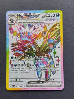 Hydreigon ex 223/191 Surging Sparks Pokemon TCG NM - Image 1