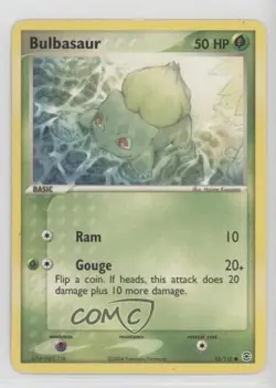 Bulbasaur Pokemon EX FireRed & LeafGreen #55 2004 - Image 1