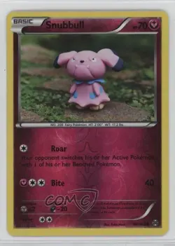 Snubbull Reverse Foil Pokemon XY BREAKthrough #98 - Image 1
