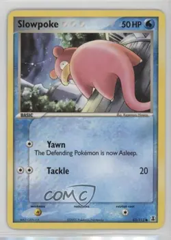 Slowpoke Pokemon EX Delta Species #83 2005 - Image 1