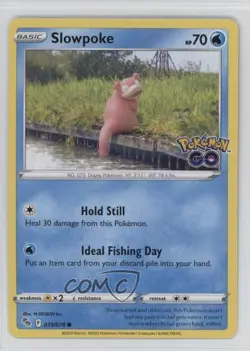 Slowpoke Pokemon Sword & Shield Pokemon Go #019 - Image 1