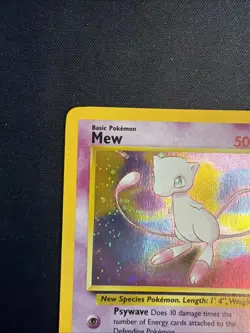 Pokemon Mew Holo Black Star Promo #9 - Image 2