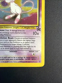Pokemon Mew Holo Black Star Promo #9 - Image 4