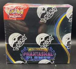 Pokemon TCG Phantasmal Flames Booster Box English Factory Sealed - Image 1