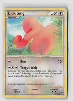 Lickitung #66/102 Triumphant Common Pokemon TCG MP - Image 1