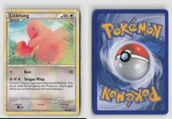 Lickitung #66/102 Triumphant Common Pokemon TCG MP - Image 3