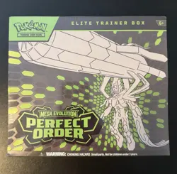Pokemon TCG Mega Evolution—Perfect Order Elite Trainer Box English 2024 6+ - Image 1