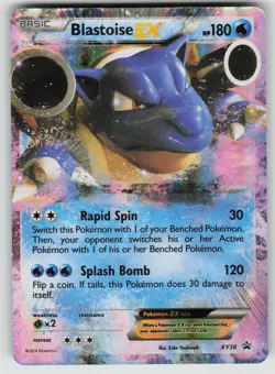 Blastoise EX XY30 Holo Promo XY Promo Pokemon Holo Lightly Played - Image 1