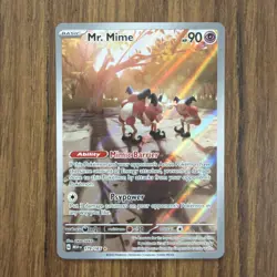 Pokemon Mr Mime Illustration Rare 179/165 Scarlet & Violet 151 - NM - Image 1