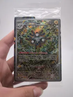 Pokemon Sealed Magneton SVP 159 Surging Sparks Full Art Holo Black Star Promo NM - Image 1