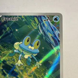 Pokemon Froakie 88/86 Mega Evolution Illustration Rare Chaos Rising NM - Image 3