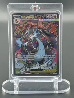 2025 Pokemon Mega Charizard X ex 023 Promo Mega Evolution Collection NM - Image 2