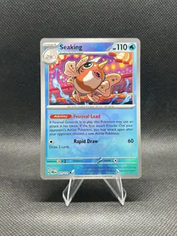 Pokemon Seaking (Master Ball Pattern) 021/131 Sv: Prismatic Evolutions Holo - Image 1