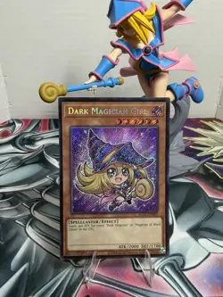 Dark Magician Girl Chibi Yu-Gi-Oh! BLGG-EN003 Secret Rare Foil 1st Ed English - Image 1