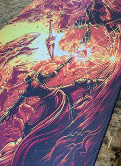 Yu-Gi-Oh! Battle TCG Playmat - Yugioh Play Mat - Kaiba CCG Playmat 24x14 New - Image 2