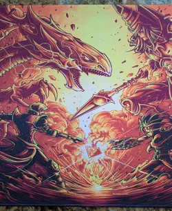 Yu-Gi-Oh! Battle TCG Playmat - Yugioh Play Mat - Kaiba CCG Playmat 24x14 New - Image 5