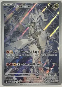 2025 Pokemon Scarlet & Violet Journey Together 167/159 N's Reshiram IR FULL ART - Image 1