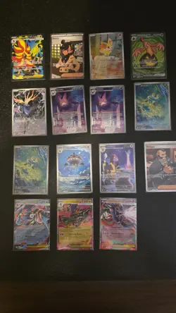 Pokemon Chaos Rising IR/ex/Ultra Rare Lot Of 15 Cards all NM condition. - Image 1