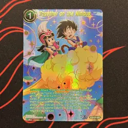 Together on the Nimbus SPR BT28-074 Dragon Ball Super Card Game Full Art Holo - Image 1