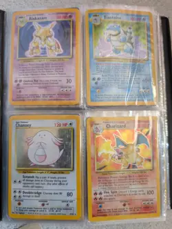 Complete Pokemon Card Base Set 102/102 WOTC 1999 + an original pristine folder! - Image 2