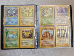 Complete Pokemon Card Base Set 102/102 WOTC 1999 + an original pristine folder! - Image 4
