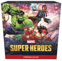 MTG Marvel Super Heroes PRERELEASE Kit Box Magic The Gathering Cards PREORDER - Image 1
