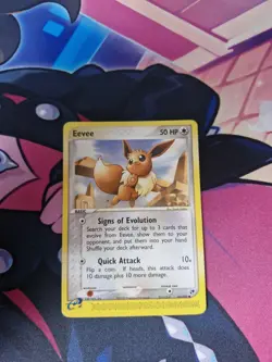 Eevee 63/100 EX Sandstorm Pokemon Card - Image 1