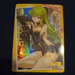 C.C. Code Geass Waifu Anime Card Goddess Story CCG - Image 1