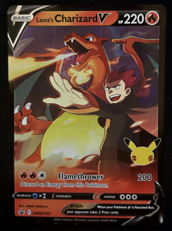 Lance's Charizard V SWSH133 (NM) Promo SWSH: Sword & Shield Promo Card - Image 1