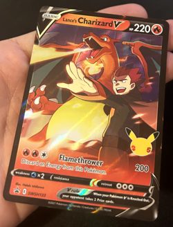 Lance's Charizard V SWSH133 (NM) Promo SWSH: Sword & Shield Promo Card - Image 3