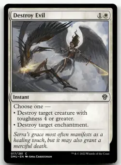 Destroy Evil #17 (NM) Dominaria United DMU Magic MTG - Image 1