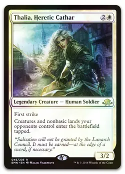 Thalia, Heretic Cathar #46 (Foil) (NM) Eldritch Moon EMN Magic MTG - Image 1