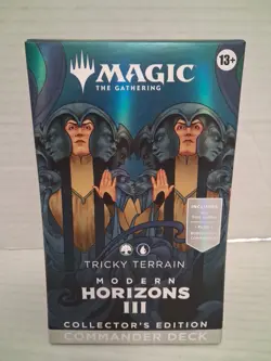 MtG Modern Horizons III Tricky Terrain COLLECTOR'S EDITION Commander Deck NEW - Image 1