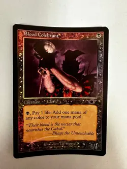 FOIL Blood Celebrant *Legions* MTG Magic the Gathering - Image 1