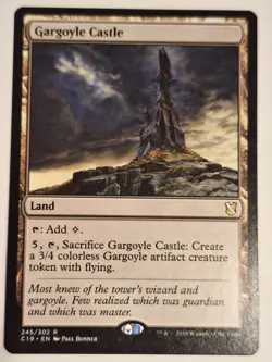 Gargoyle Castle - Commander: 2019 - Magic the Gathering MTG Nice! - Image 1