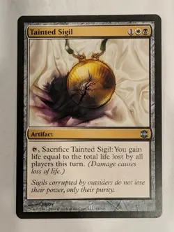 Tainted Sigil - Alara Reborn - Magic the Gathering MTG Nice! - Image 1