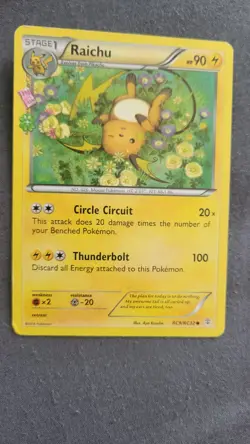 Raichu RC9/RC32 Pokemon Generations HP Radiant Collection LP - Image 1