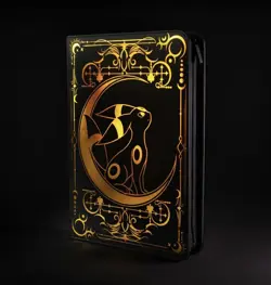 Pokemon Lunar Shadow Umbreon Binder Zippered Sleevechief 9-Pocket Gold Sealed - Image 3