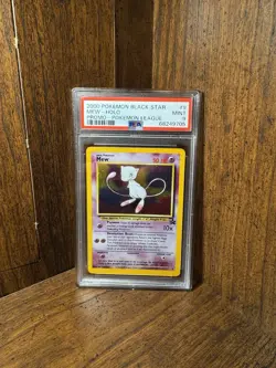2000 POKEMON BLACK STAR Promo - Pokemon League HOLO Graded PSA 9 - Image 1