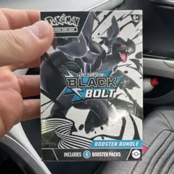 Pokemon Scarlet & Violet Black Bolt Booster Bundle - 6 Booster Packs English - Image 1